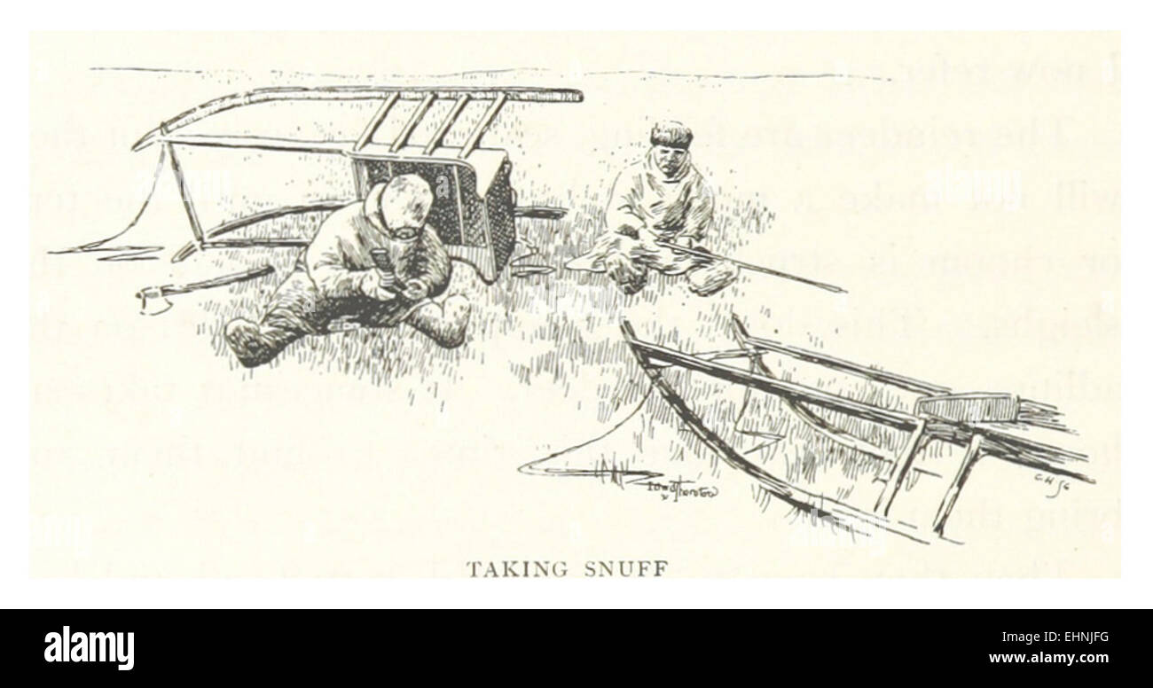 TB(1895) p226 TAKING SNUFF Stock Photo