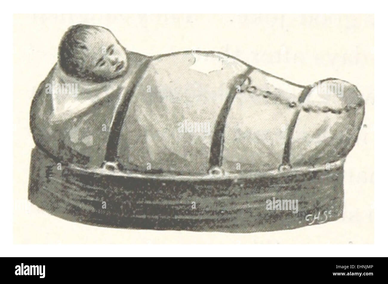 TB(1895) p318 KATHARINA'S BABY Stock Photo
