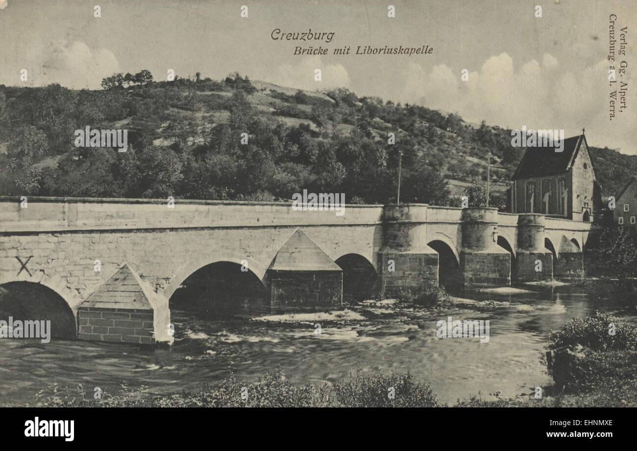 Werrabrucke creuzburg hi-res stock photography and images - Alamy