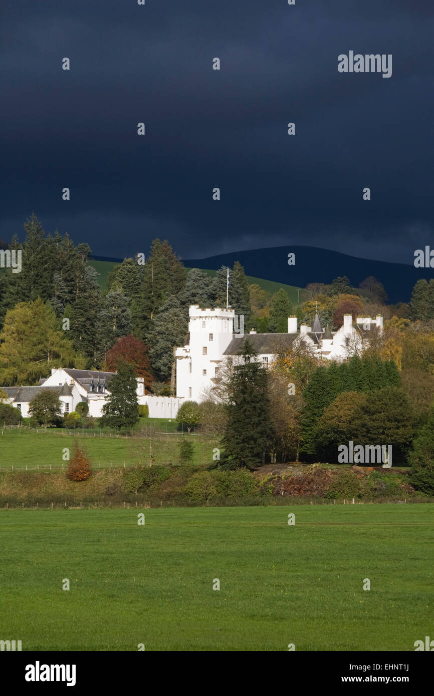 Blair Atholl Castle, Blair Atholl, Perthshire, Scotland Stock Photo Alamy
