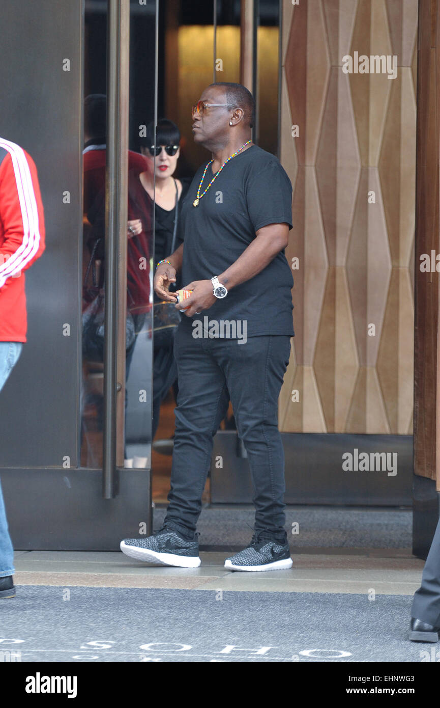 Randy Jackson leaving his hotel Featuring: Randy Jackson Where