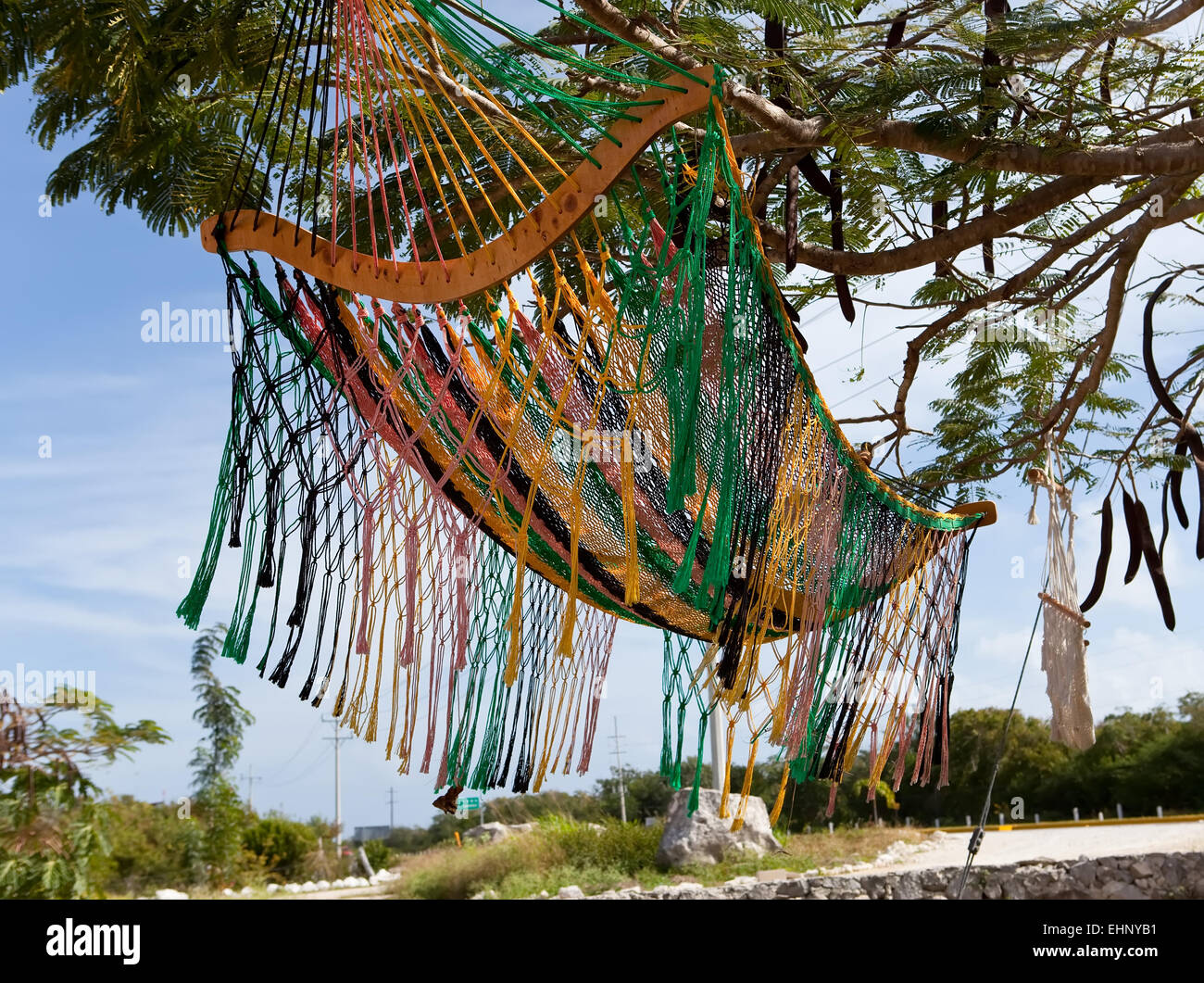 Mexico. A traditional hammock Stock Photo