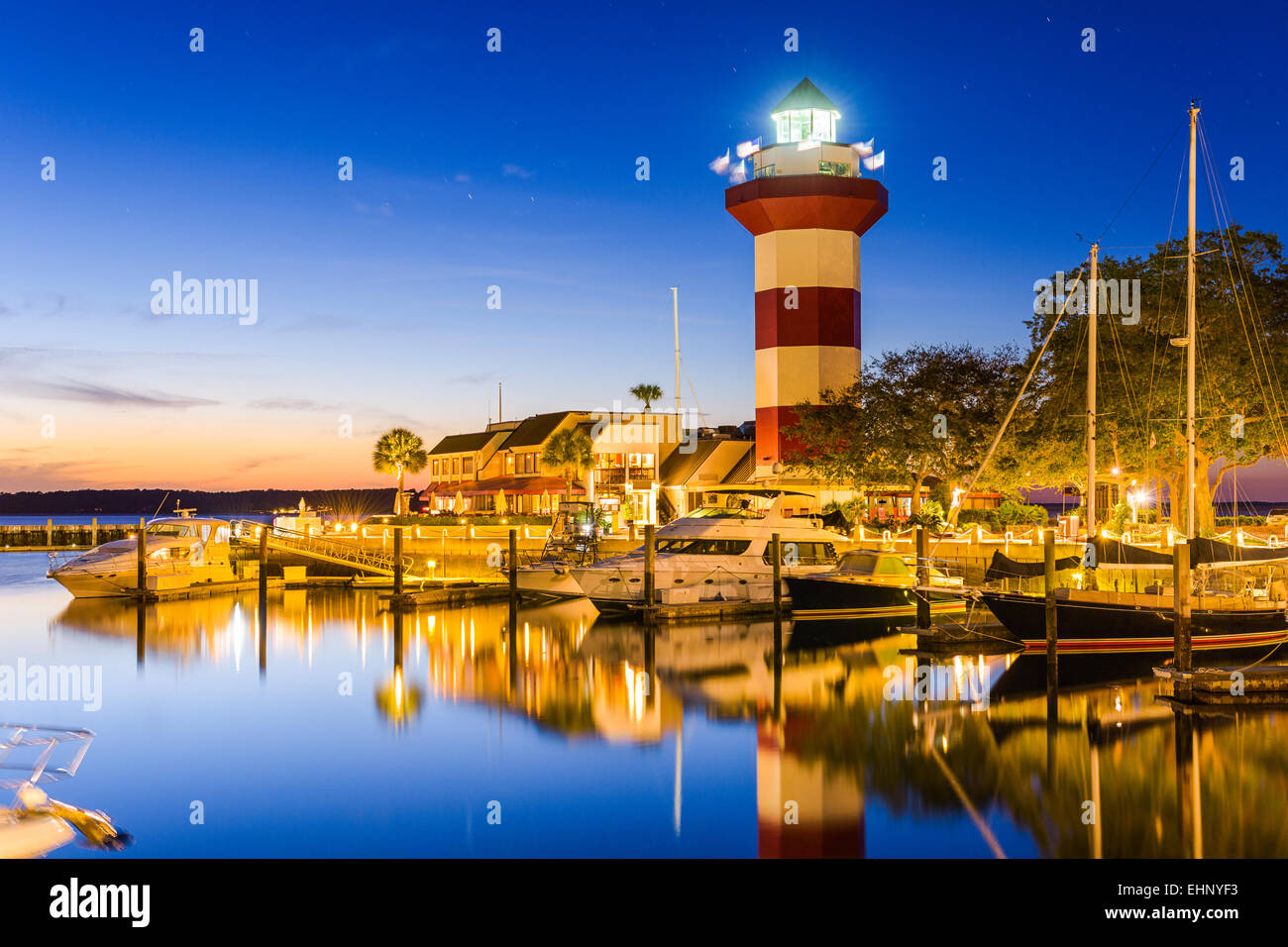 Hilton Head, South Carolina, USA at the Lighthouse Stock Photo Alamy
