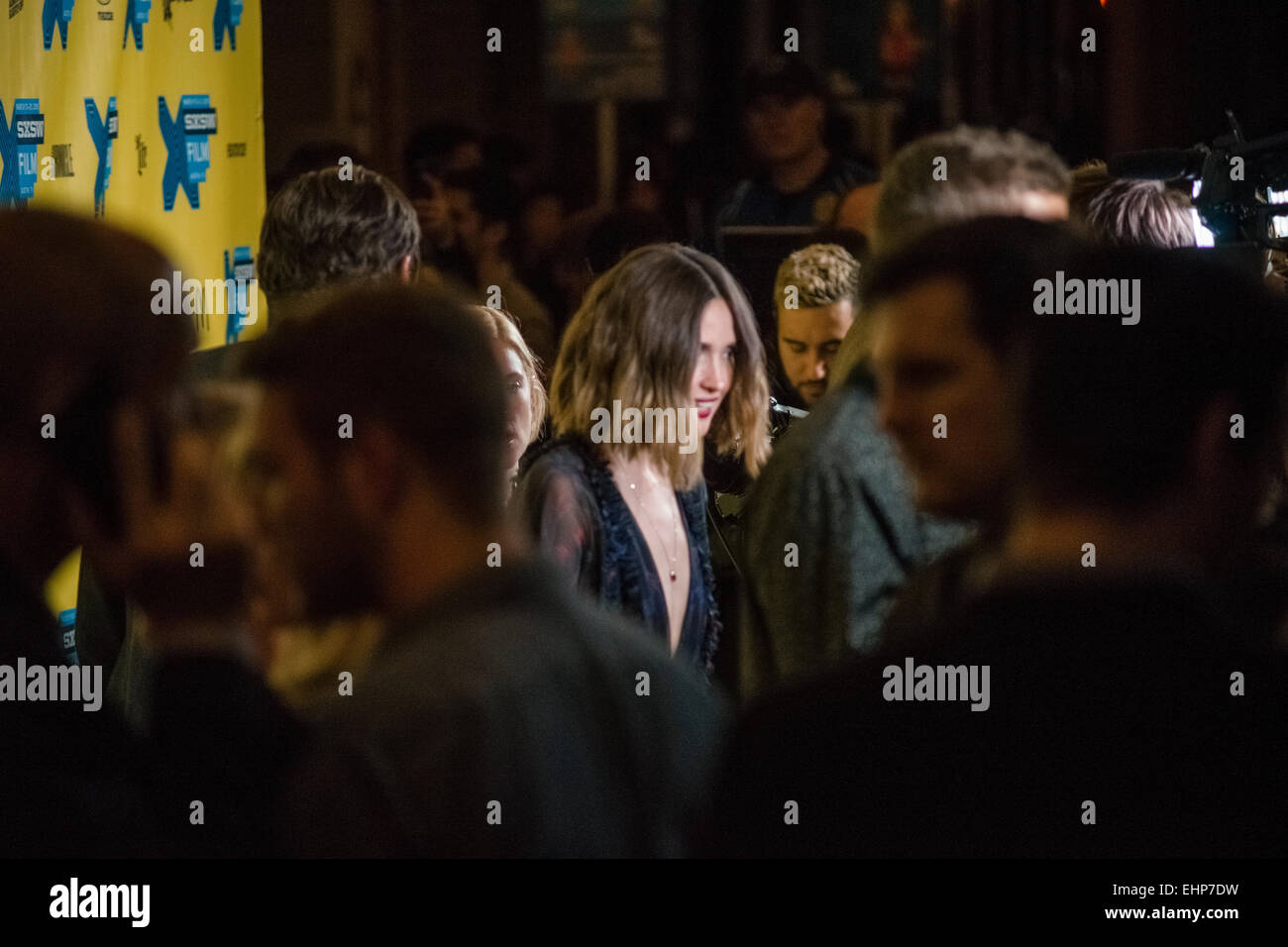 Austin, Texas. 15th Mar, 2015. Rose Byrne on the red carpet at the Paramount Theater in Austin Texas, USA. For the debut of the new movie Spy at SXSW 2015 Credit:  Jon-Paul Jones/Alamy Live News Stock Photo