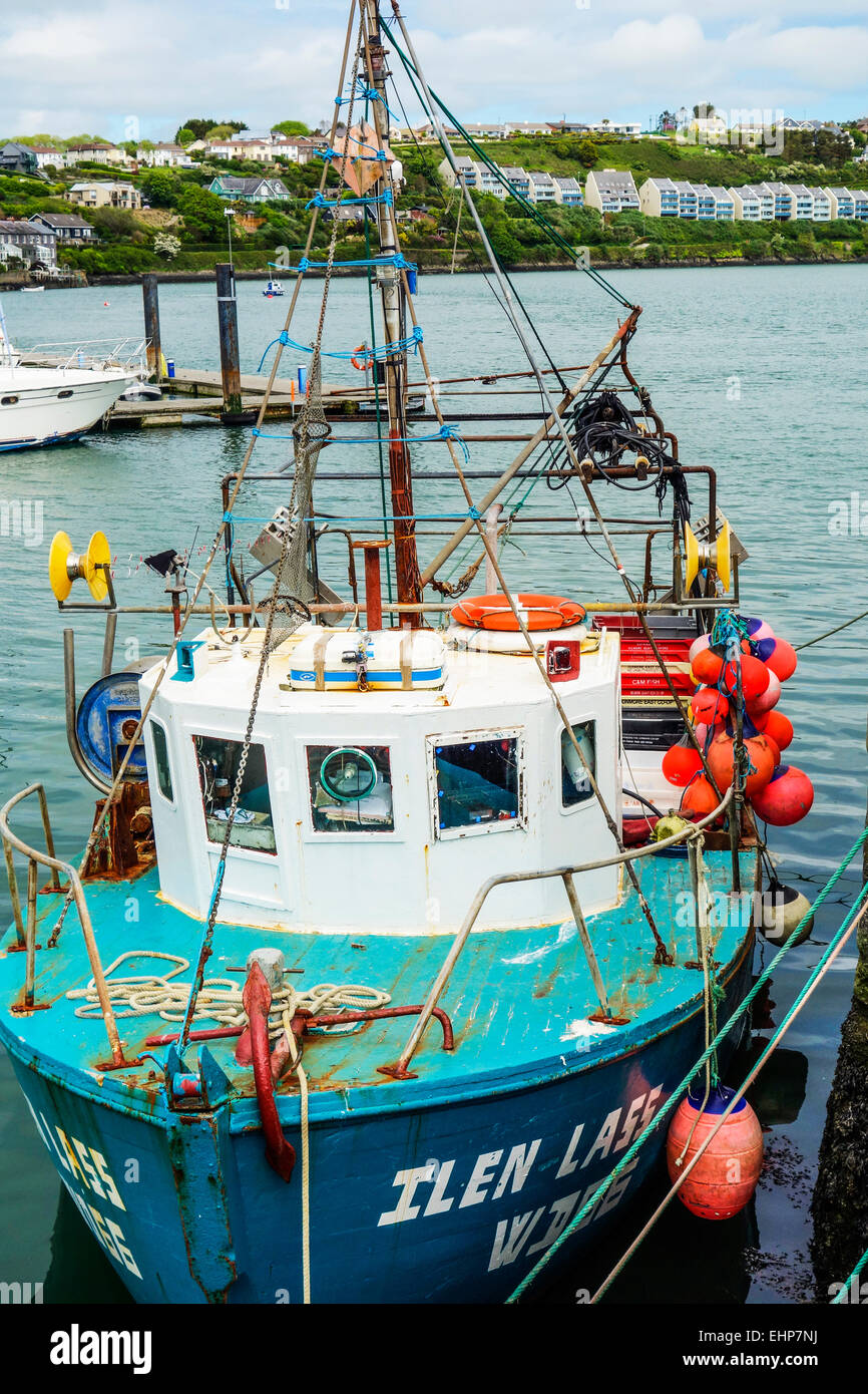 A fishing boat in Kinsale harbour, Ireland Stock Photo Alamy