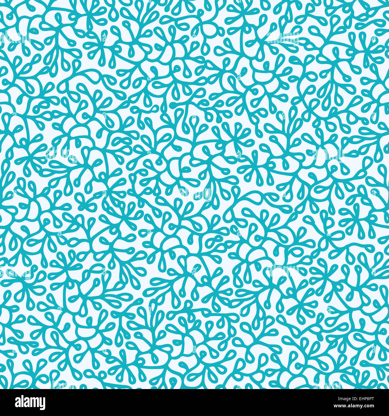 Abstract Underwater Plants Seamless Pattern Background Stock Photo - Alamy