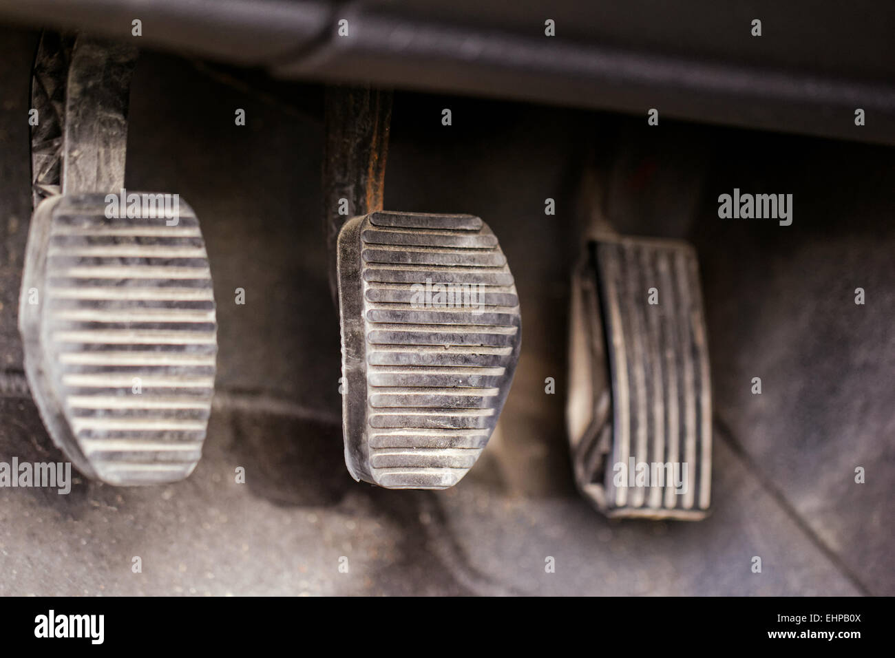 Voiture à pédales Banque d'images noir et blanc - Alamy