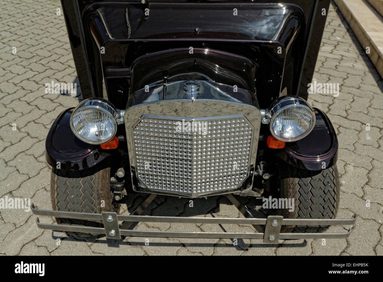 small electric car Stock Photo Alamy