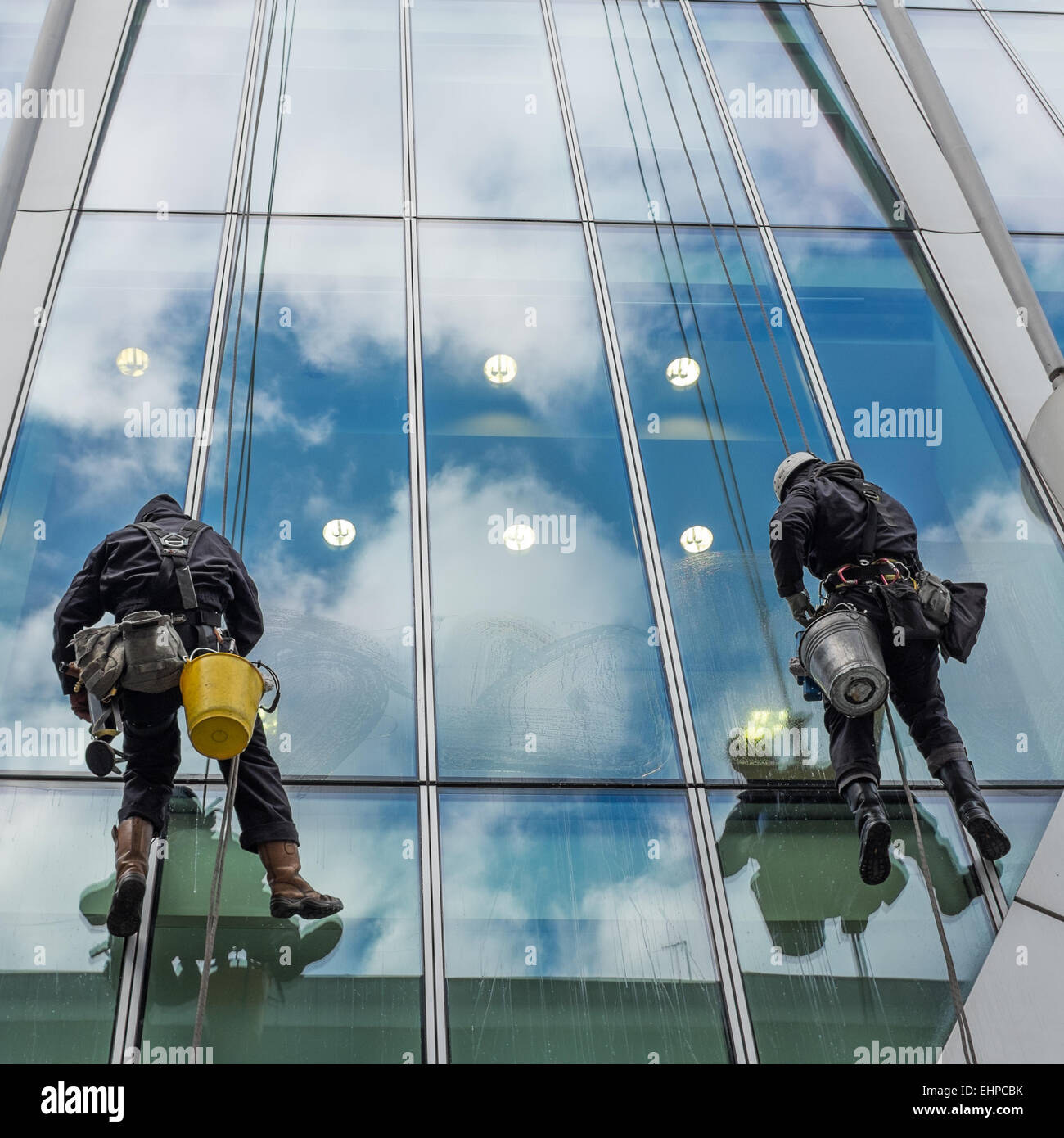Abseiling in the hi-res stock photography and images - Alamy