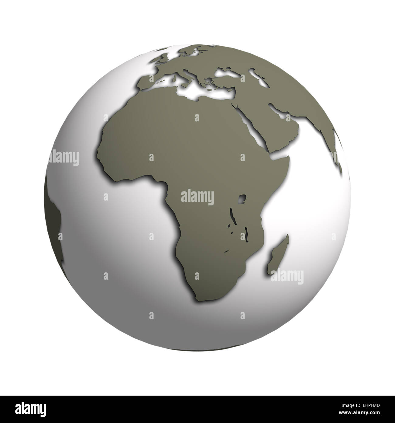 World satellite view Cut Out Stock Images & Pictures - Alamy