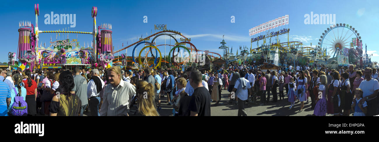 Oktoberfest in Munich, Bavaria Stock Photo