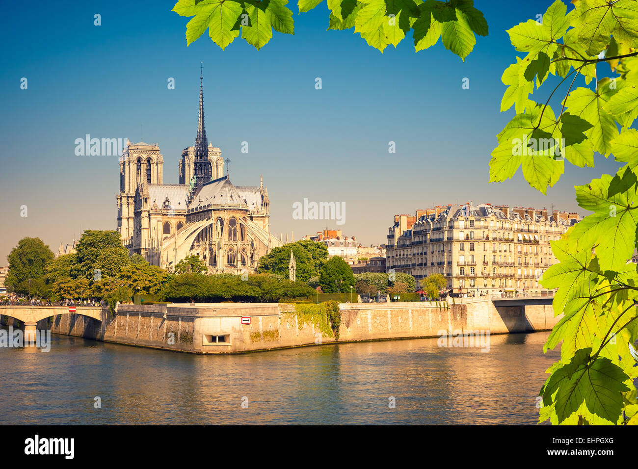 Notre Dame de Paris Stock Photo