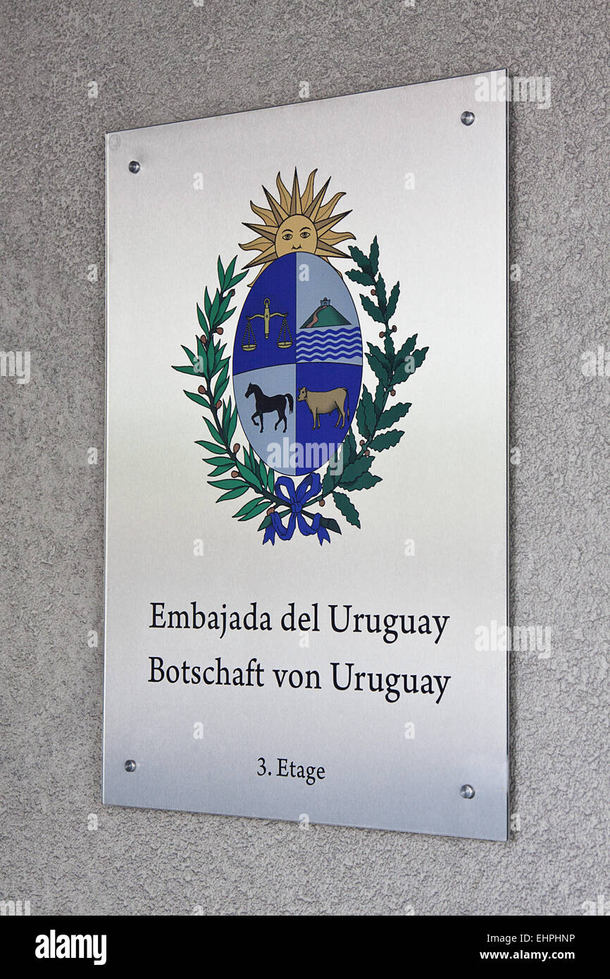 Embassy of Uruguay Stock Photo