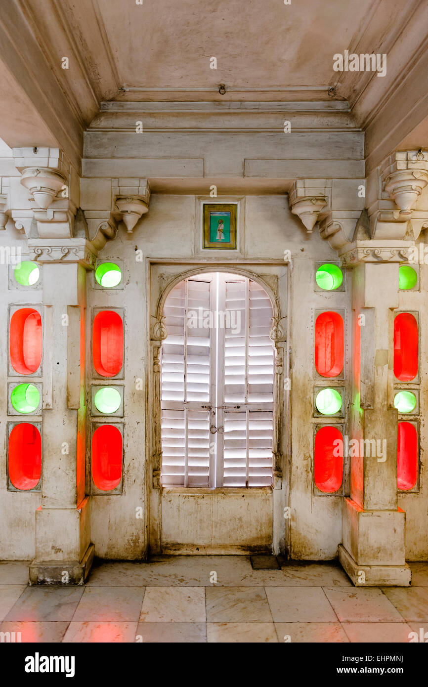 The Udaipur City Palace and Museum. Stock Photo