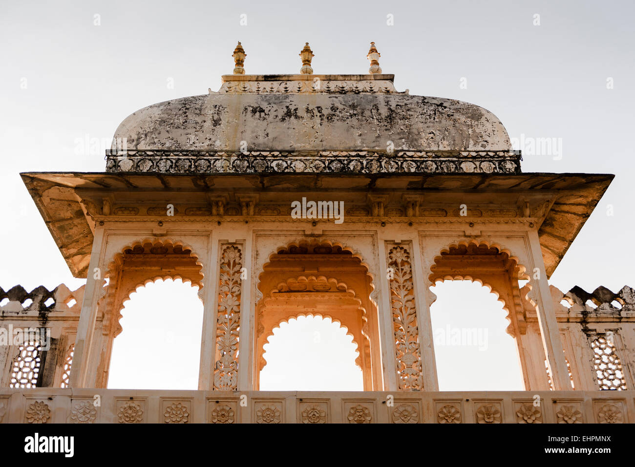 The Udaipur City Palace and Museum. Stock Photo
