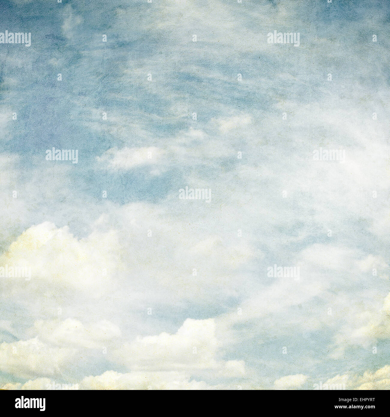 retro image of cloudy sky Stock Photo - Alamy