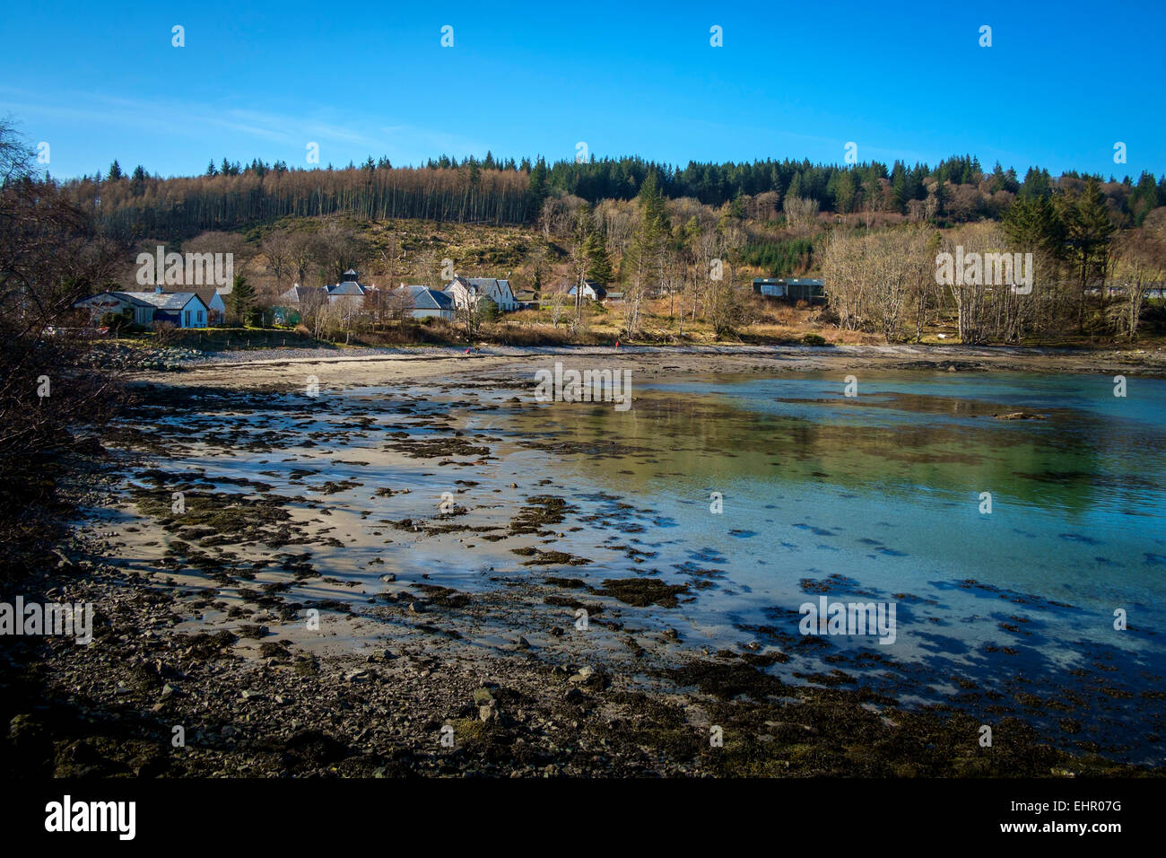 The village of Armadale, Isle of Skye, Scotland Stock Photo Alamy
