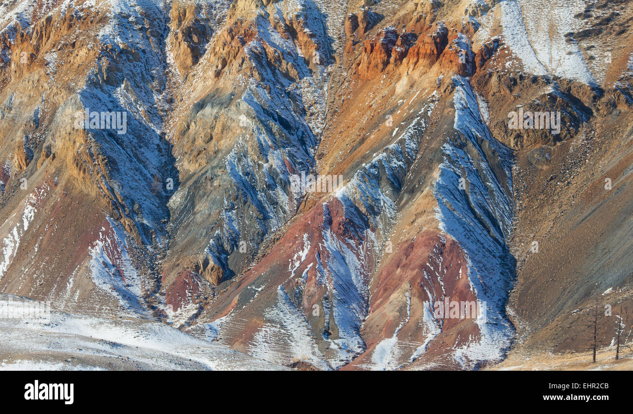 Red Rocks Empty Red rocks covered with snow in an empty area Stock Photo - Alamy