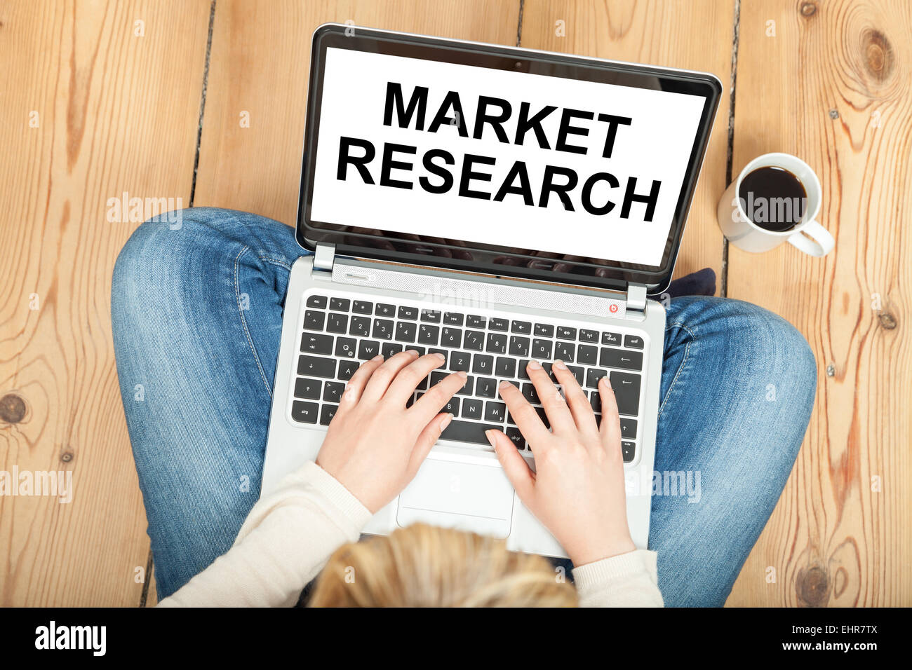 market research written on computer Stock Photo - Alamy