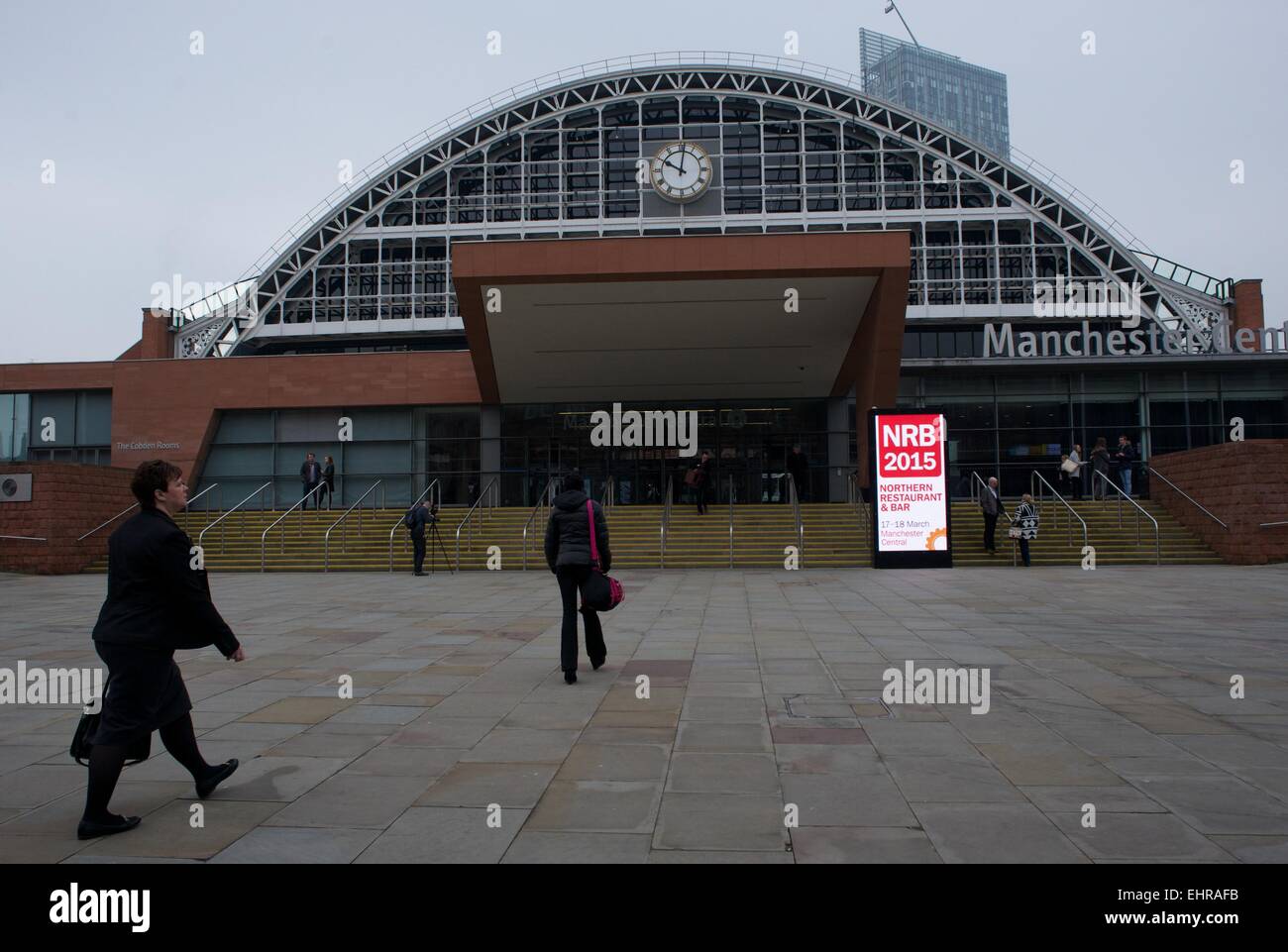 Manchester UK 17th March The Northern Restaurant and Bar Show opens