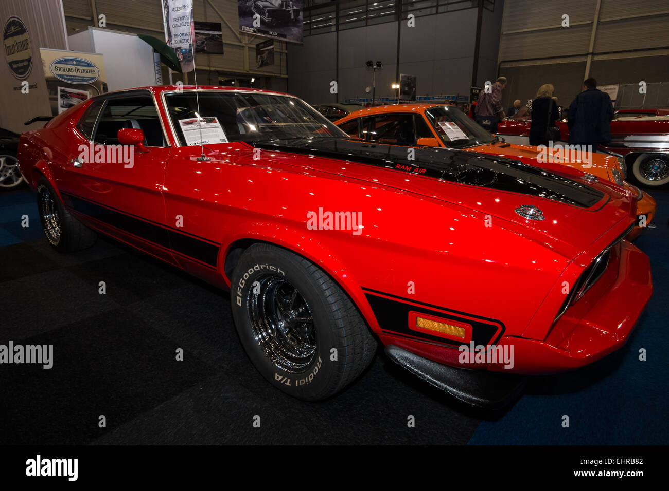 The muscle car Ford Mustang Mach 1, 1973 Stock Photo