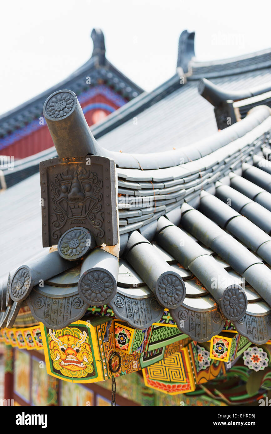 Asia, Republic of Korea, South Korea, Gayasan National Park, Heiansa, Heian buddhist temple, Unesco site Stock Photo