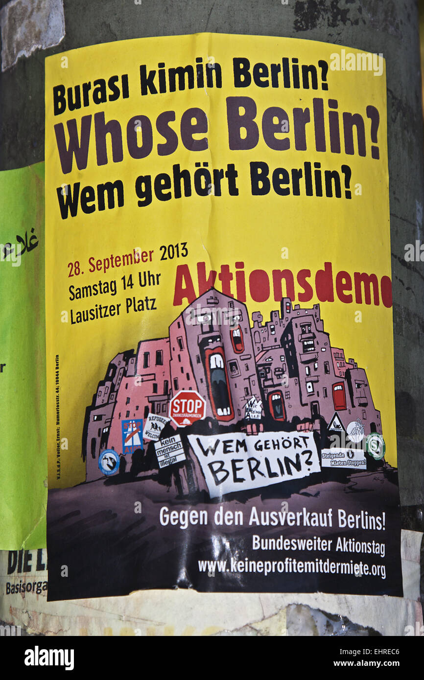 Sale Berlin Stock Photo