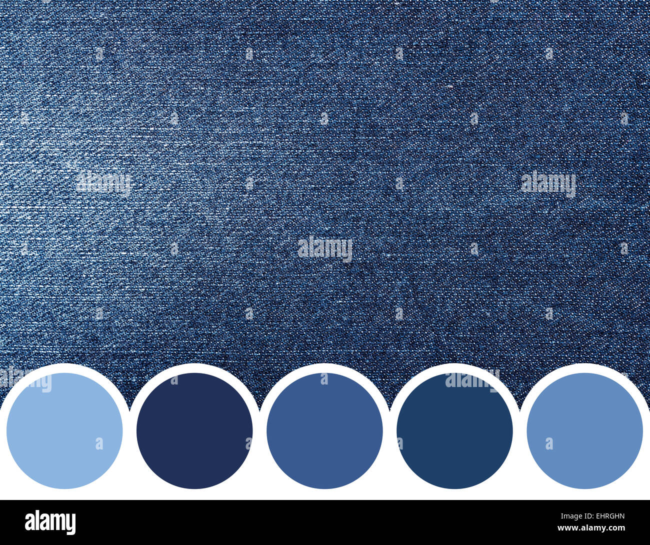Color Palette Blue Denim Jeans High Resolution Stock Photography and Images  - Alamy