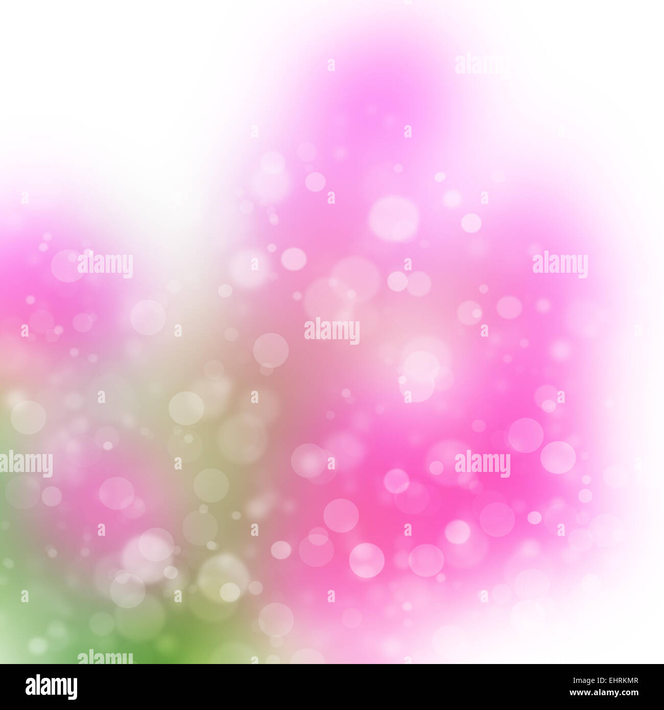 Colorful bokeh abstract light background for template design, filter image Stock Photo