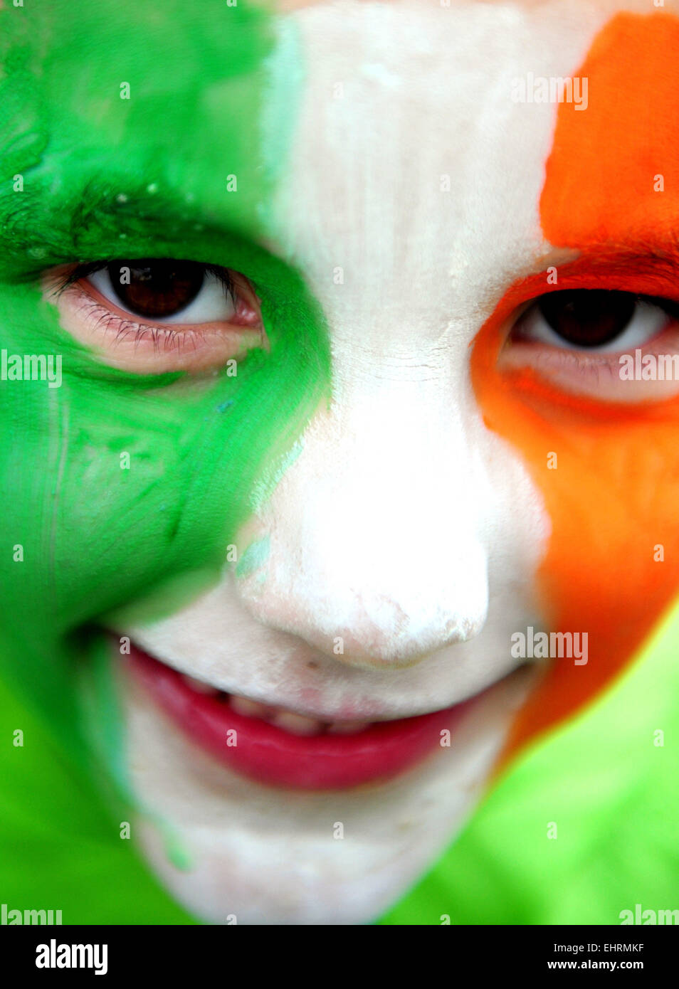 Tullamore, Ireland. 17th March, 2015. Pilip Ziabek 6 from Poland now ...