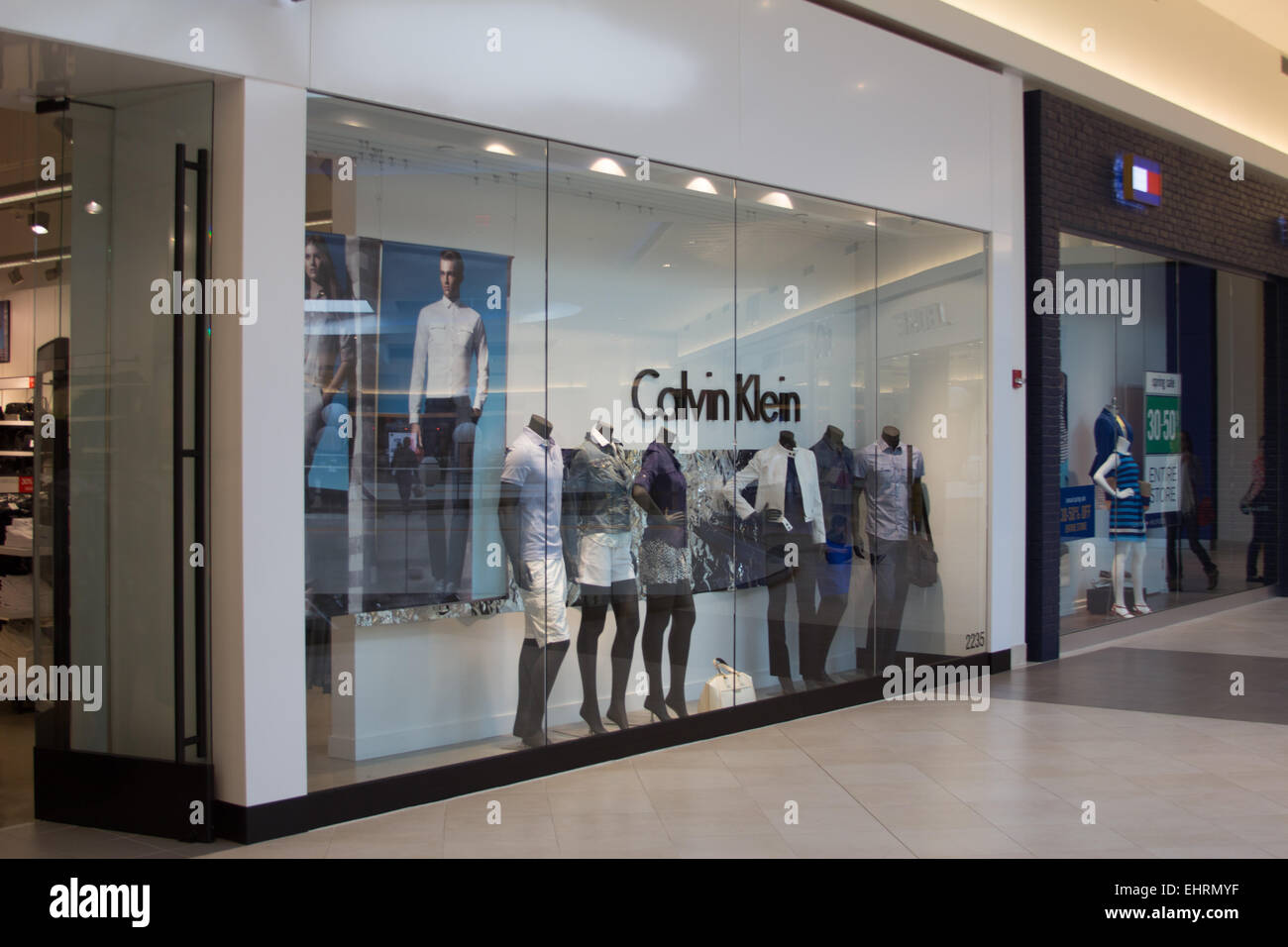 Calvin Klein store at the Fashion Outlets of Chicago mall in Rosemont, near  Chicago O'Hare airport, Illinois, USA Stock Photo - Alamy