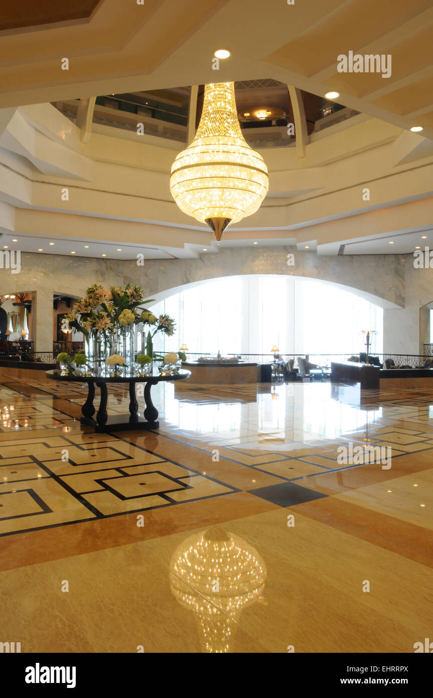 Ritz-Carlton Hotel, Doha, Qatar. Middle East. Stock Photo