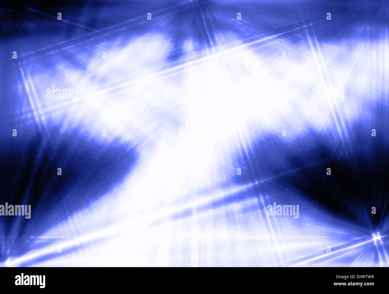 abstract blue color background with motion ray technology Stock Photo ...