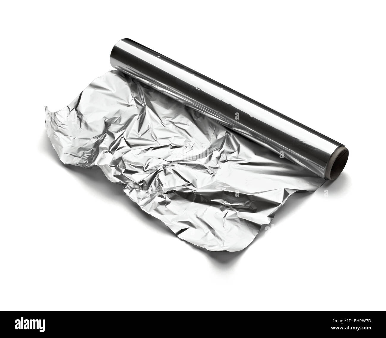 aluminum foil Stock Photo