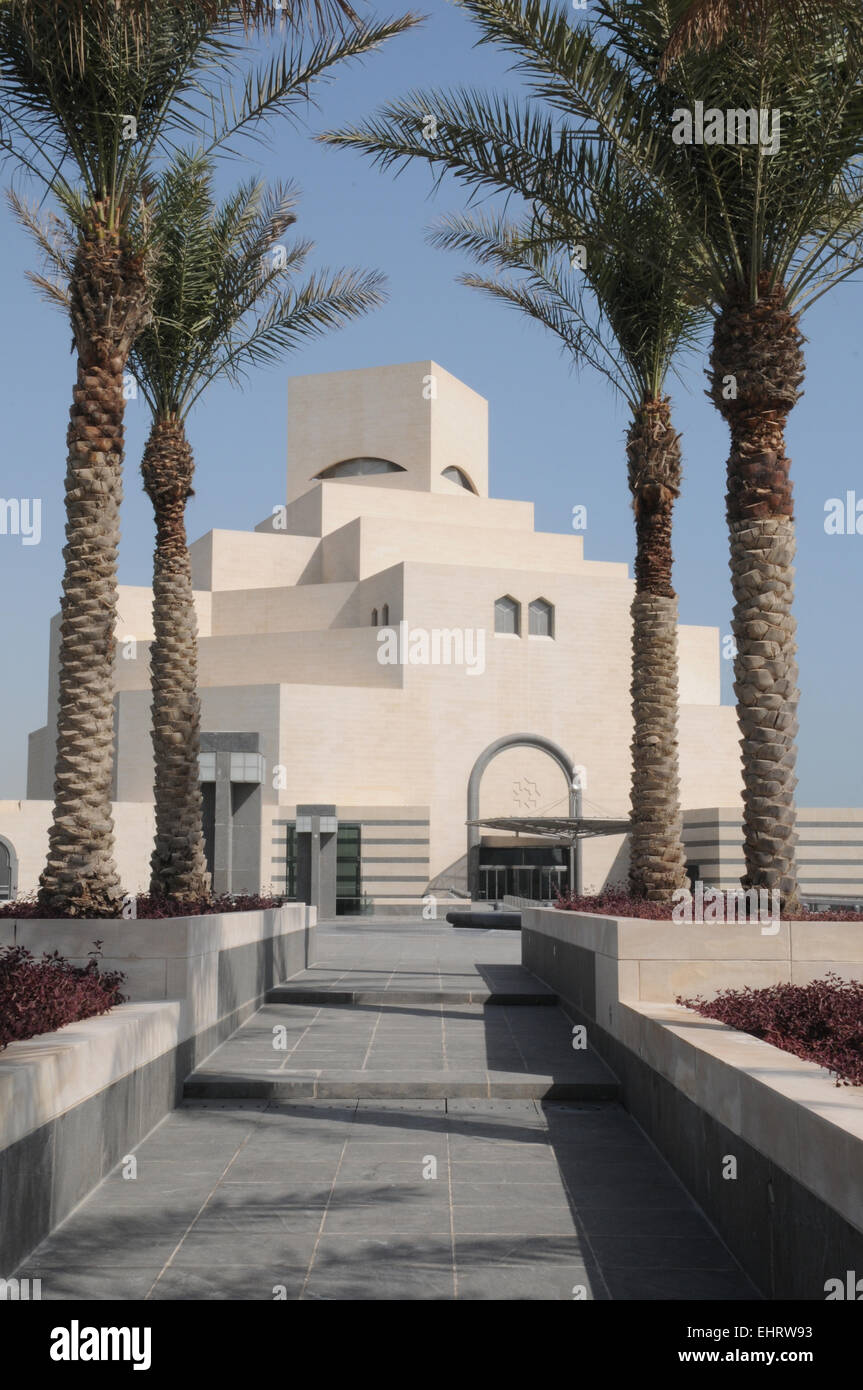 Museum of Islamic Art, Doha, Qatar. Middle East. Stock Photo