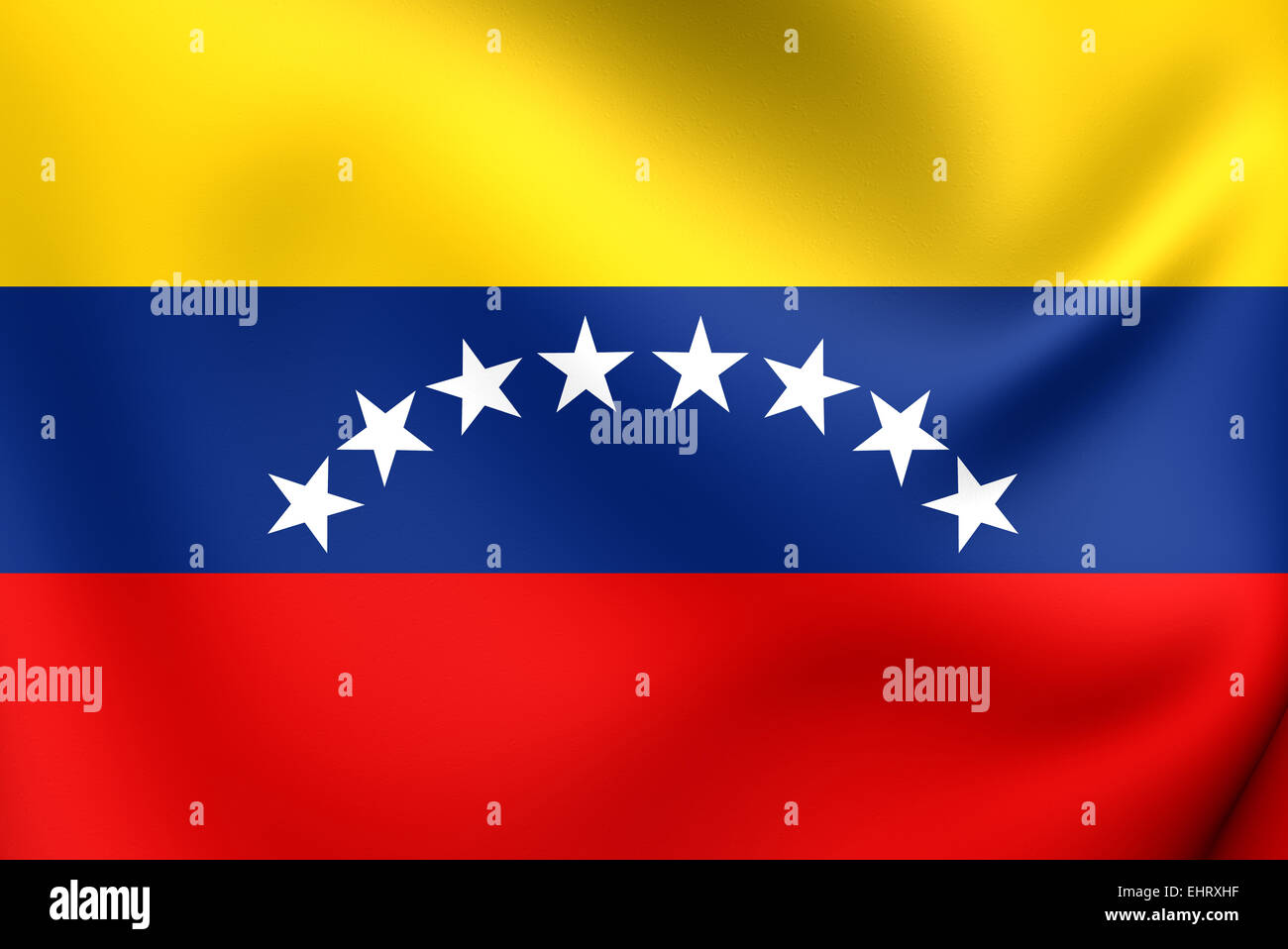 Venezuela Flag 3d Realistic Waving Hi res Stock Photography And Images 