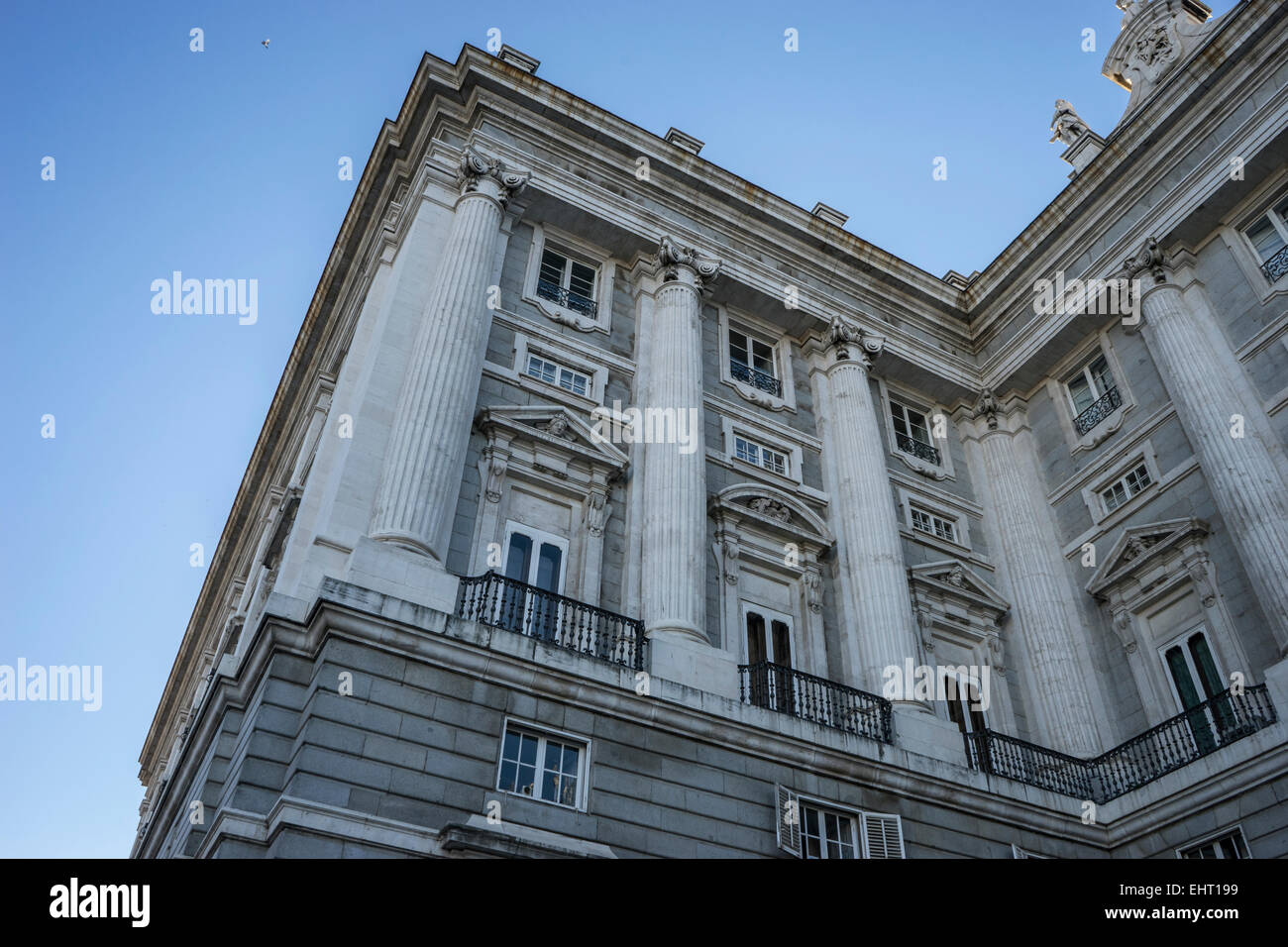 Urban, Royal Palace of Madrid, located in the area of the Habsburgs
