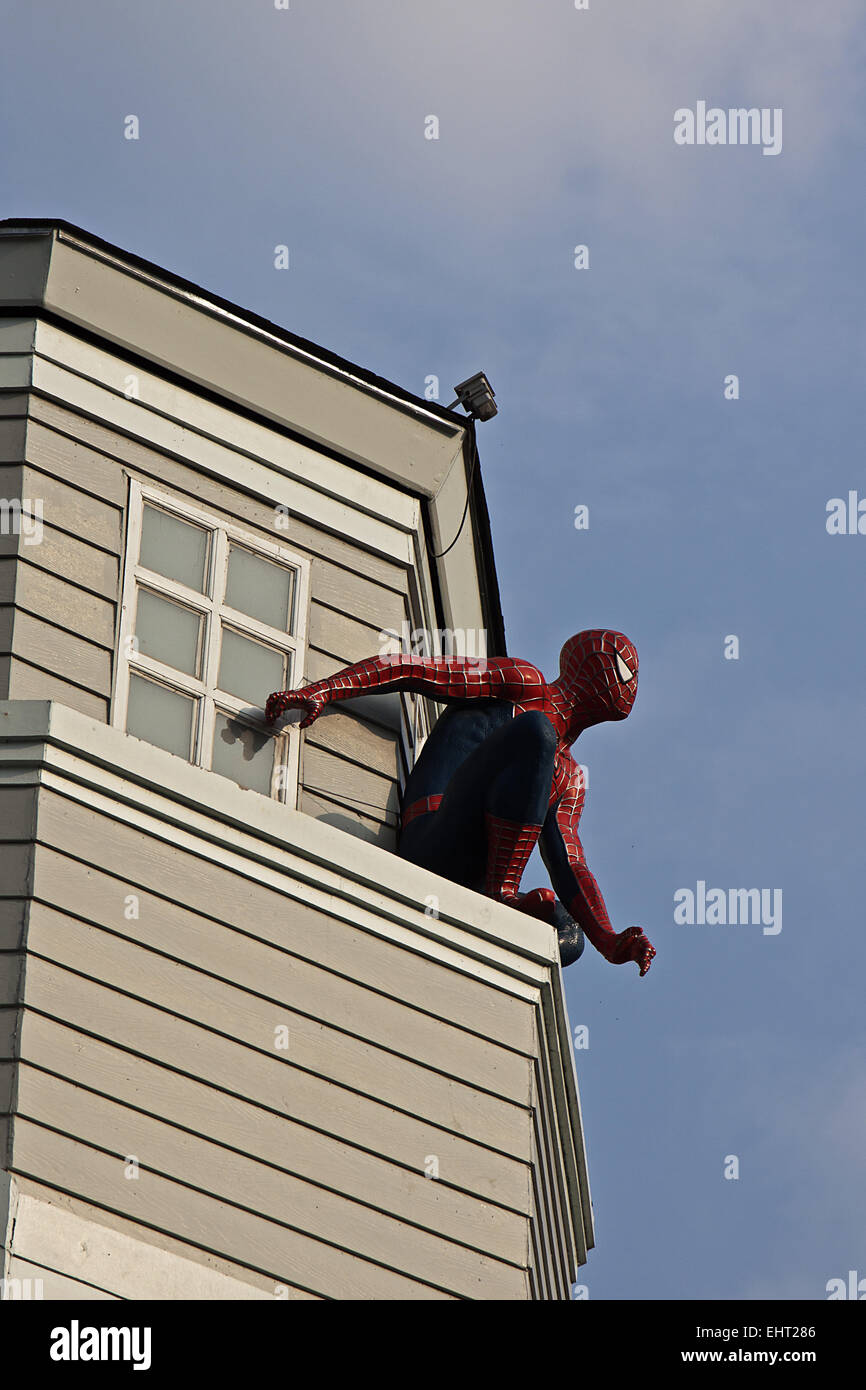 Spider-Man Stock Photo