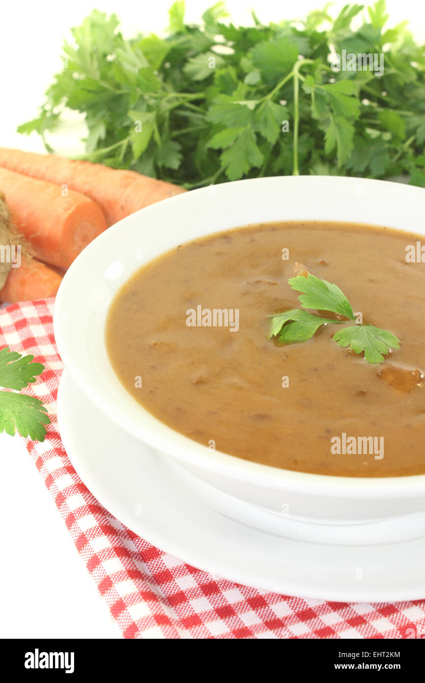 oxtail soup Stock Photo