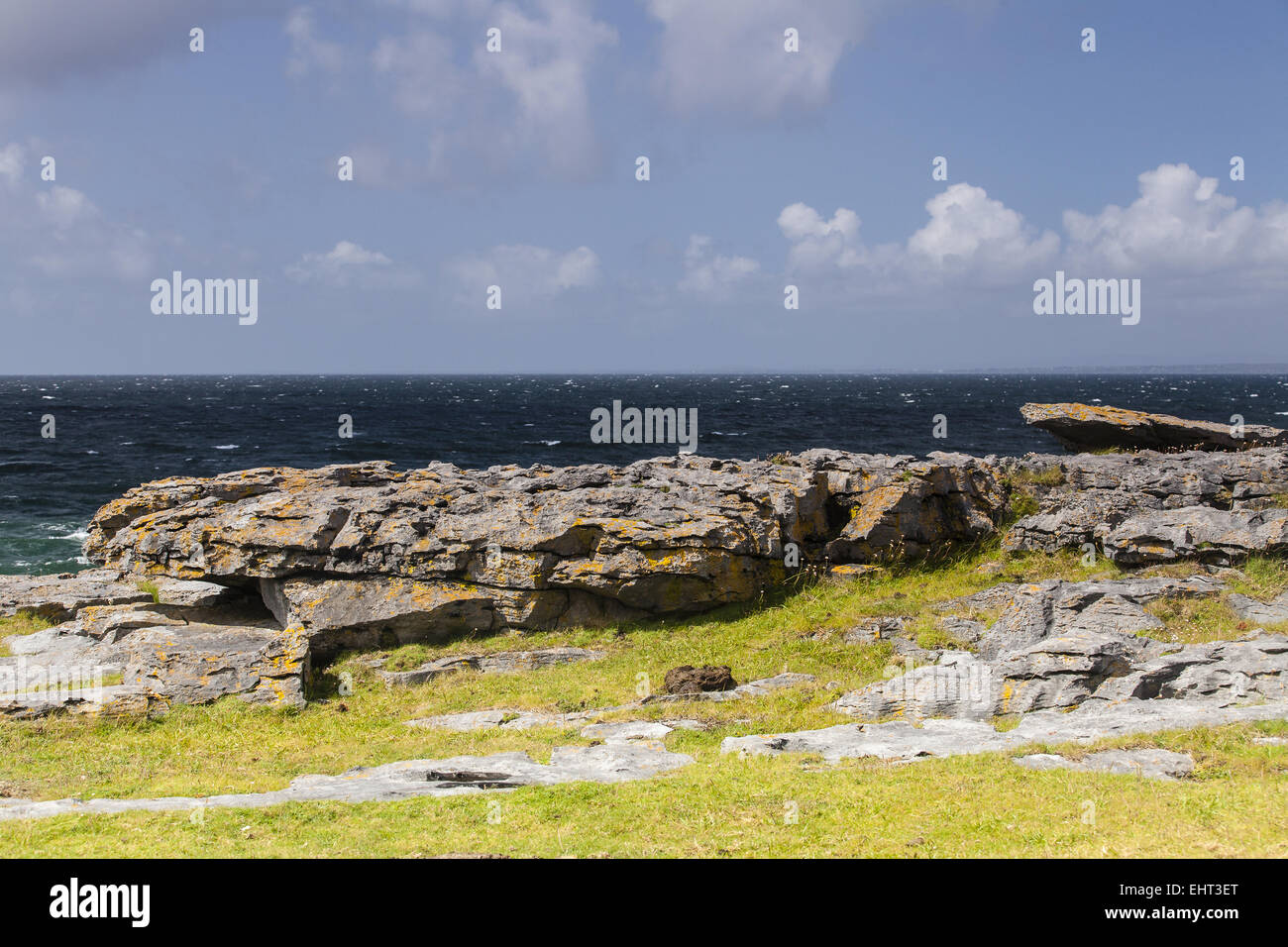 Coastal landscape in Ireland Stock Photo
