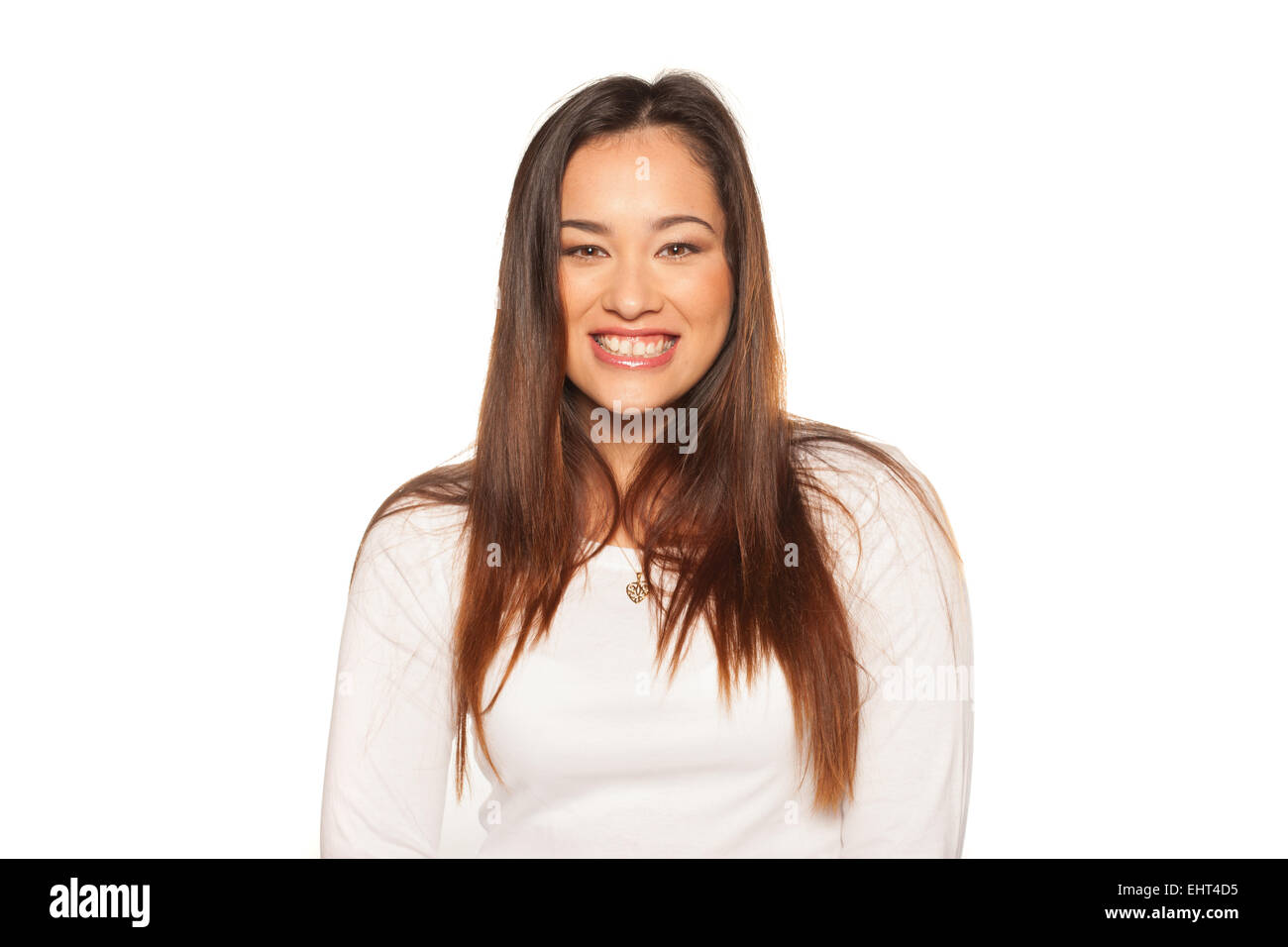Woman pretty young joyful hi-res stock photography and images - Alamy