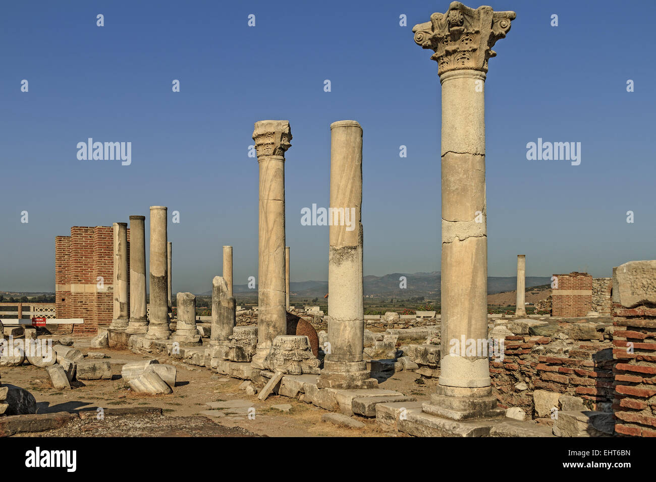 The Basilica Of Saint John Turkey Stock Photo - Alamy