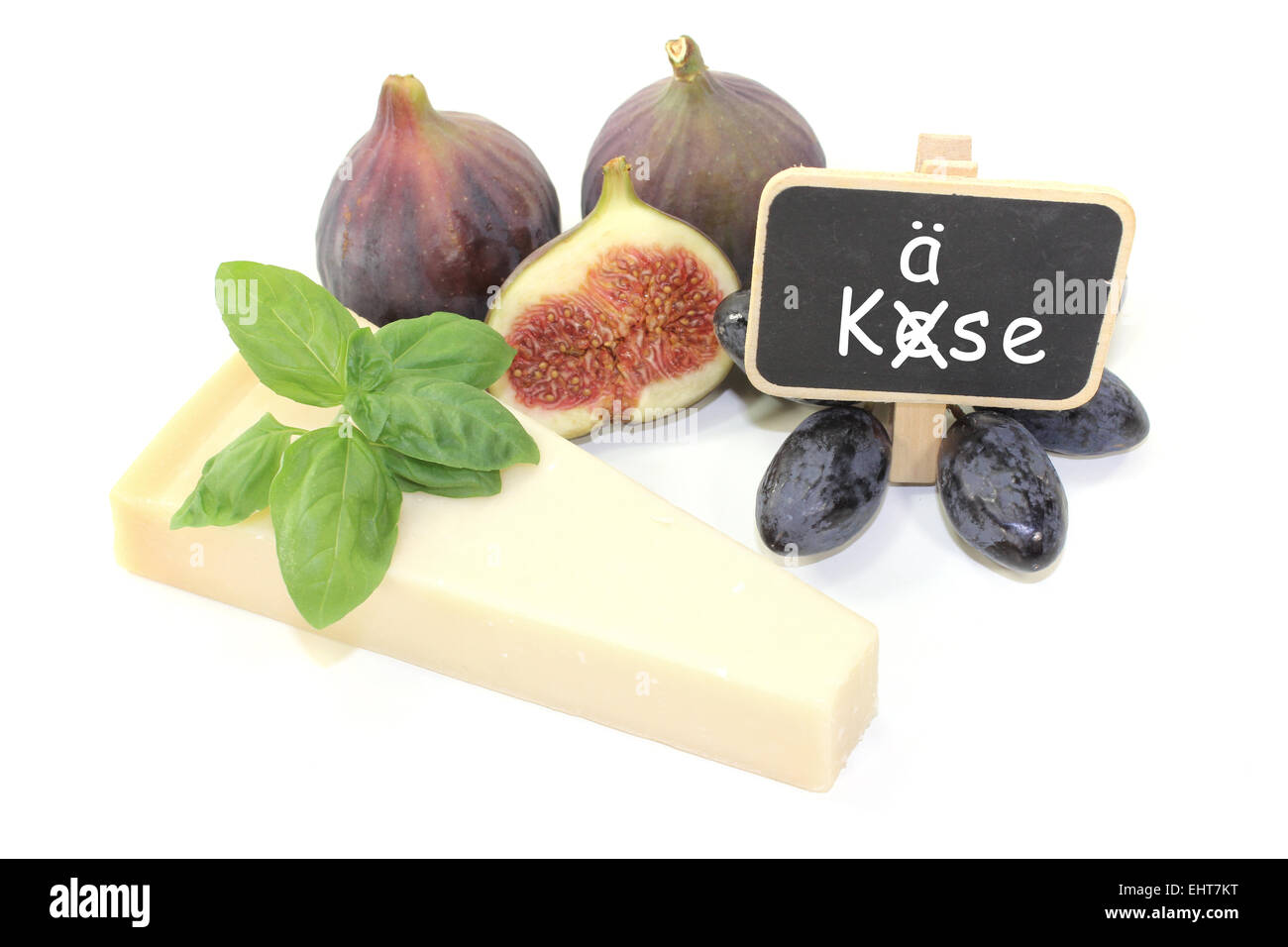 parmesan cheese with blackboard Stock Photo Alamy