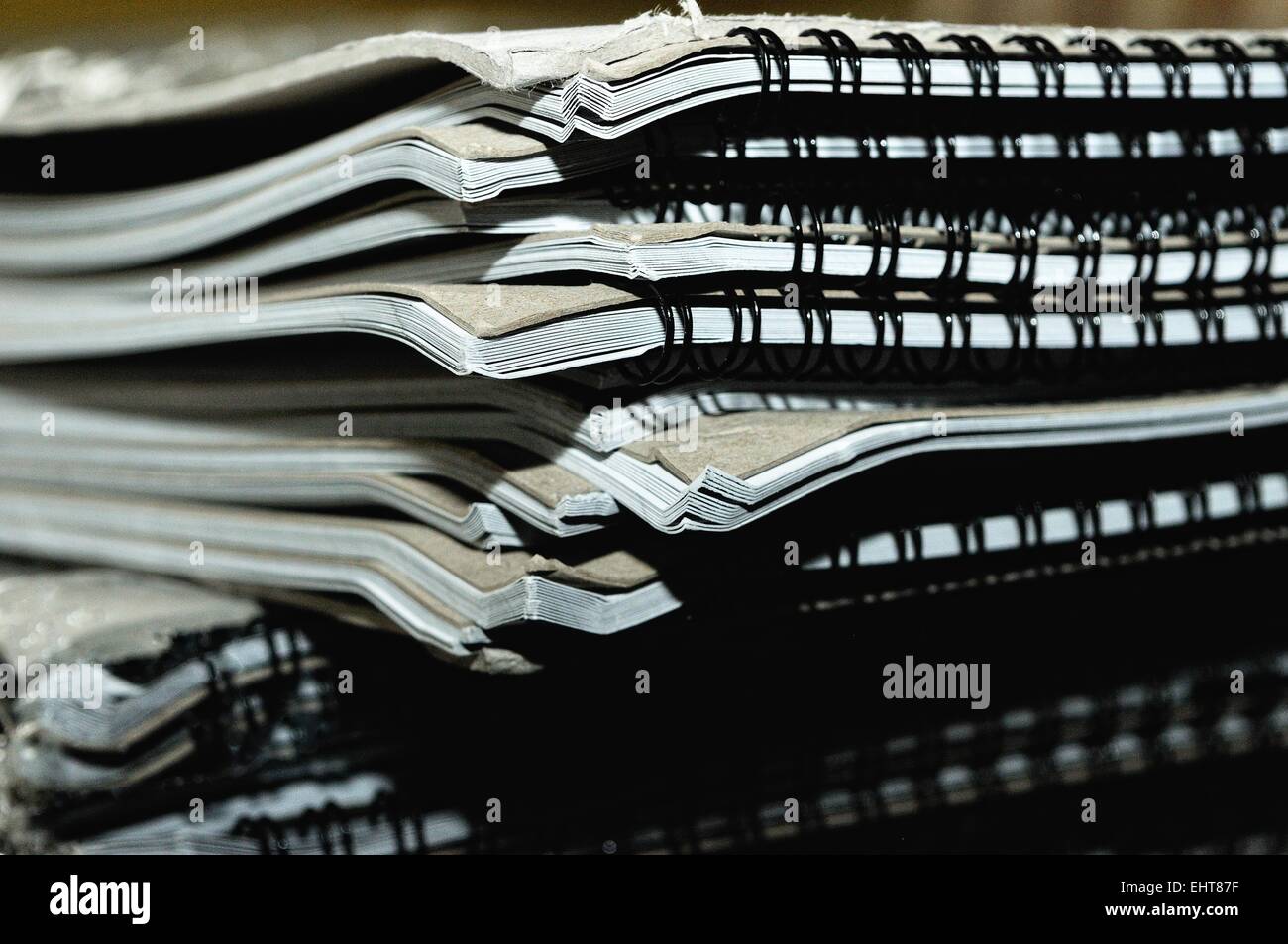 bent and scandalized during transport Stock Photo