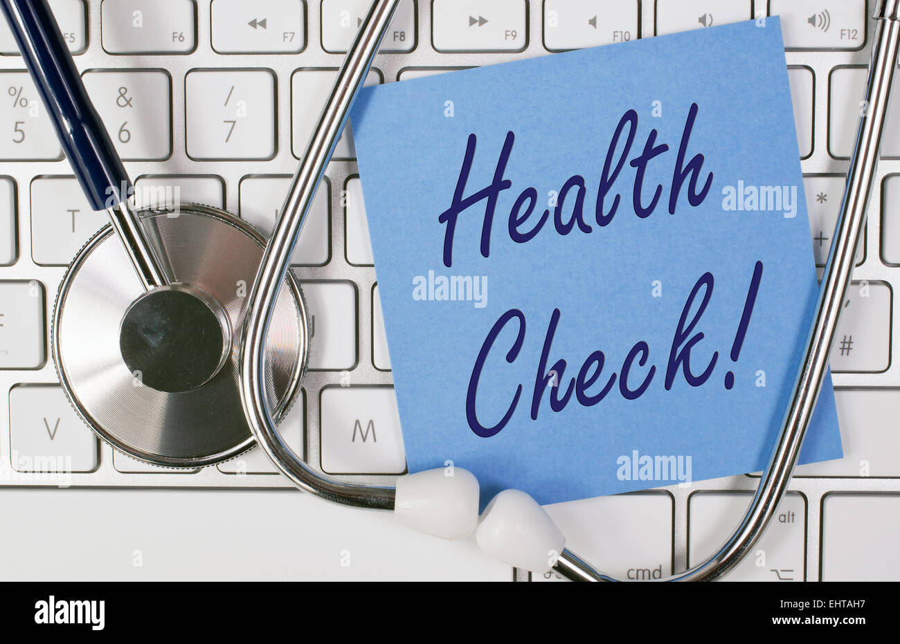 Health Check Stock Photo