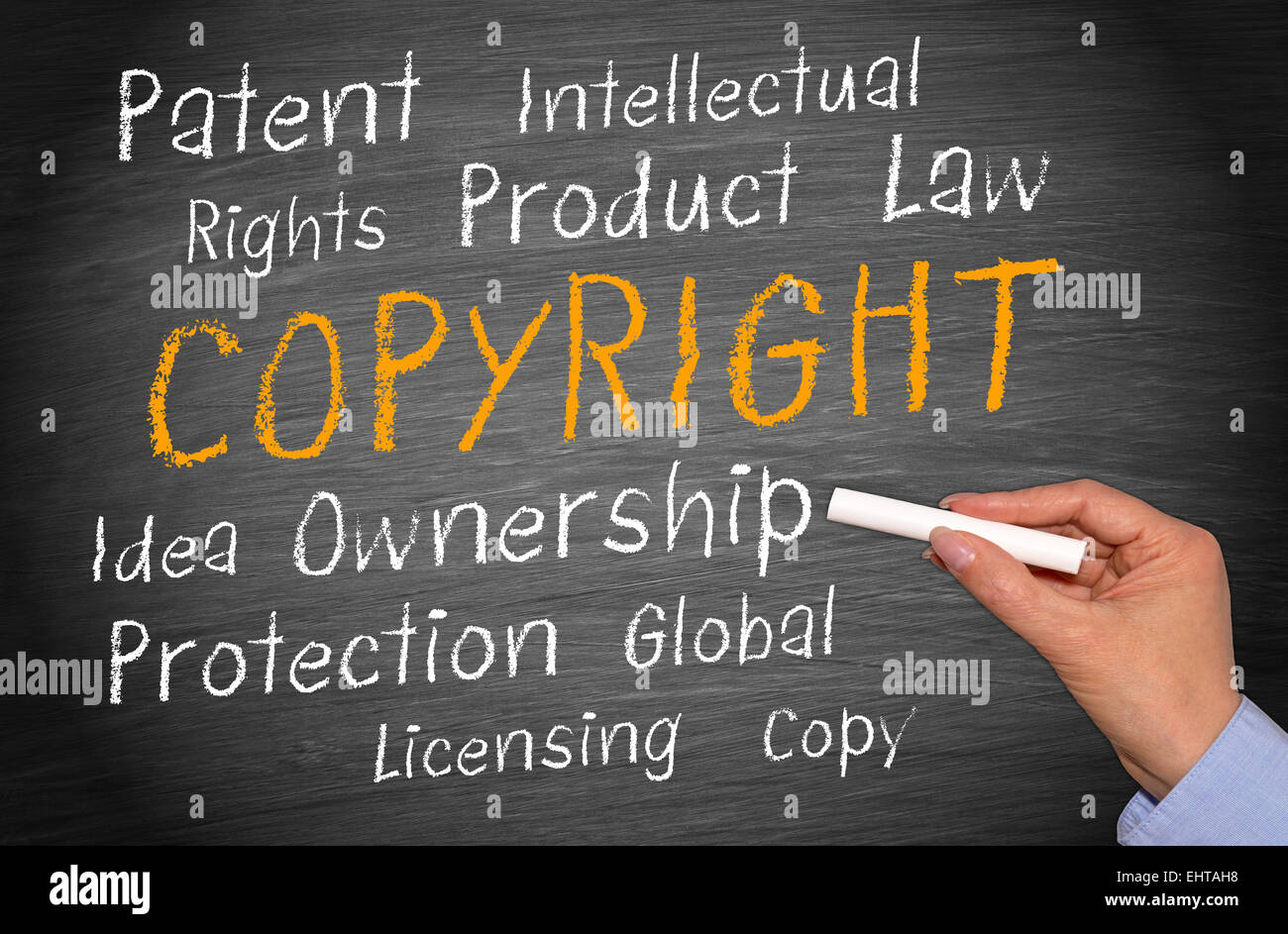 Copyright Stock Photo