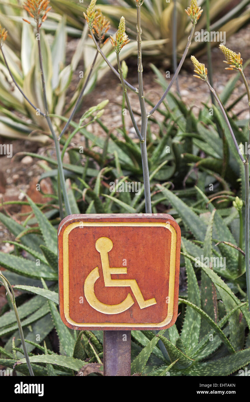 Handicapped Parking Stock Photo