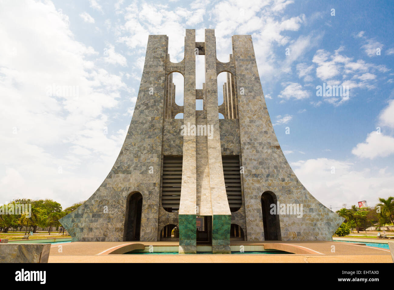 Kwame Nkrumah Burial Place Stock Photo