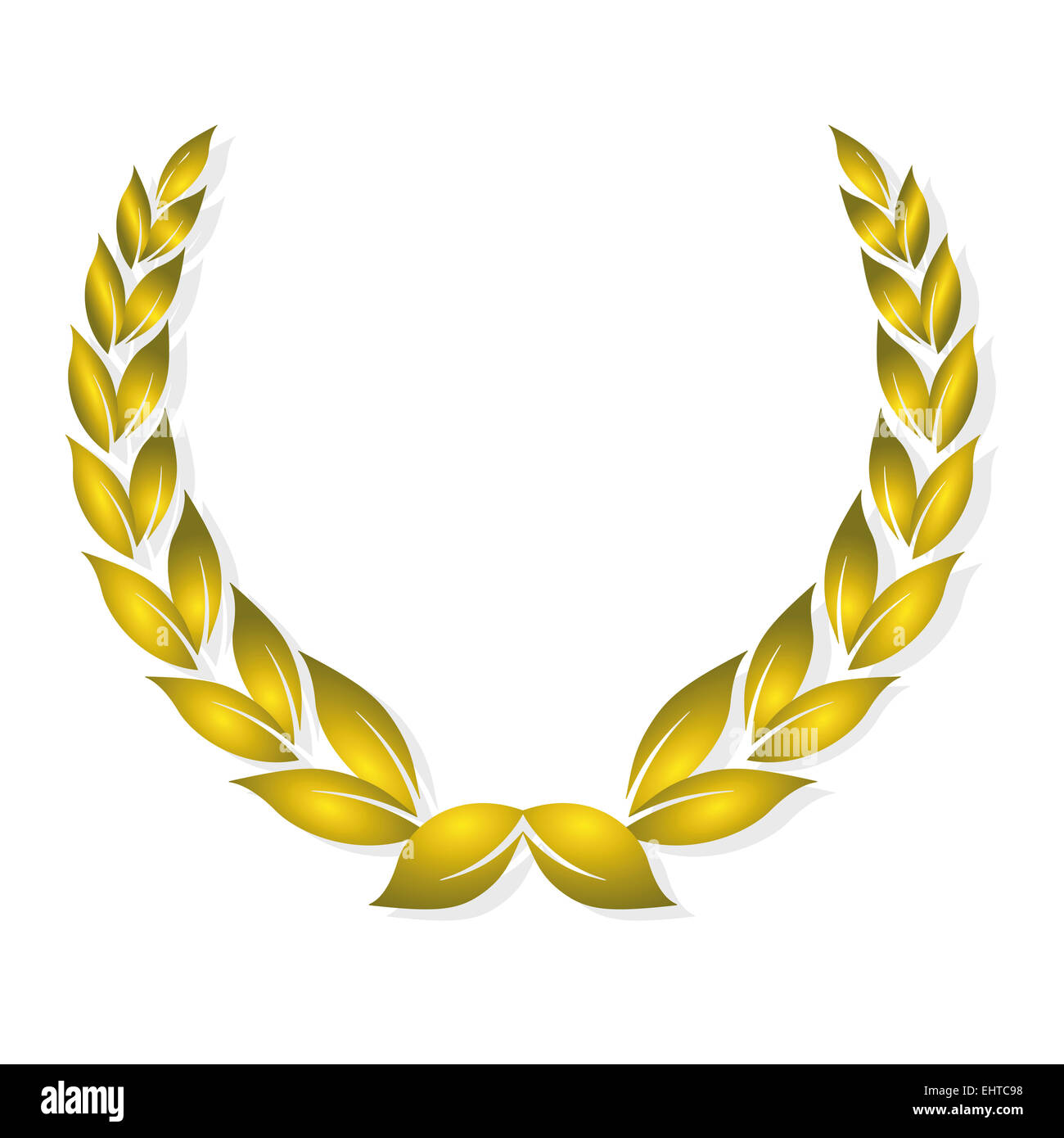 Golden laurel wreath hires stock photography and images Alamy