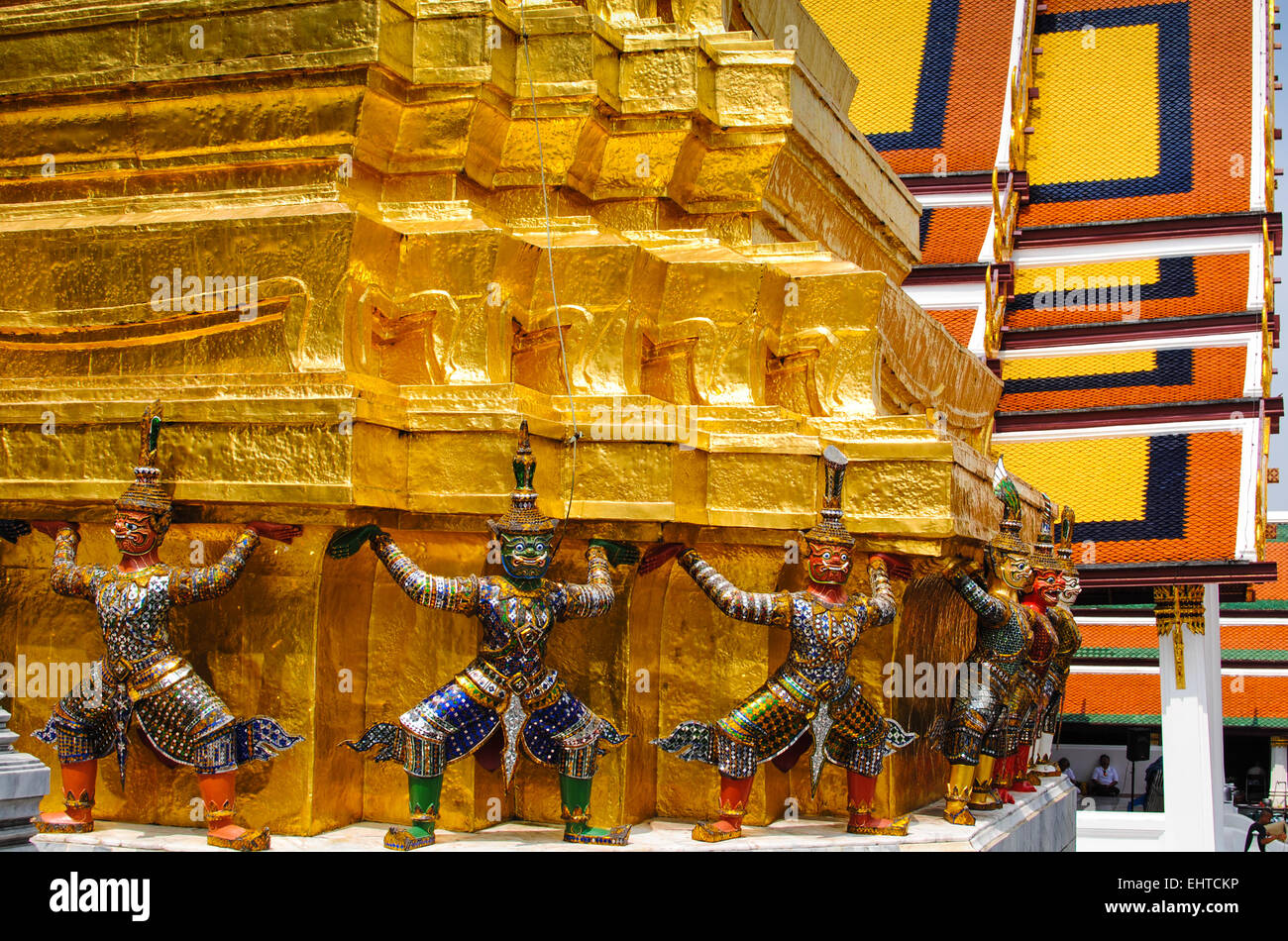 The Grand Palace Bangkok Thailand Stock Photo - Alamy